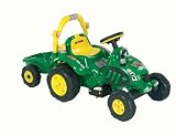 Review Injusa 634 / Injusa 6v Rechargeable batterey powered kids ride on out door Toony Tractor & trailer plus accessories