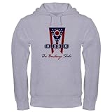 Ohio - The BUCKEYE State Football Hooded Sweatshirt by CafePress