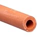 Abrasion-Resistant Gum Rubber Tubing, Very Flexible, Red, Opaque, 45A Durometer, Inch