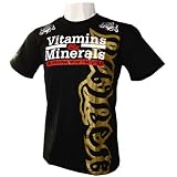 Vitamins and Minerals - T-Shirt Muay Thai Style - Schwarz - Größe M