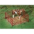 BREYER HORSES METAL LIVESTOCK CORRAL - RED