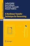 A Nonlinear Transfer Technique for Renorming (Lecture Notes in Mathematics) Image of A Nonlinear Transfer Technique for Renorming (Lecture Notes in Mathematics)