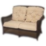 Grand Traverse Loveseat Glider Seat and Back Cushion Set