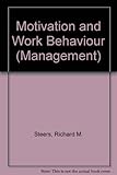 Motivation and work behaviour