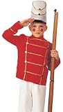 Kids Boys XMAS Costume Nutcracker Toy Soldier Outfit L Boys Large (810 years)
