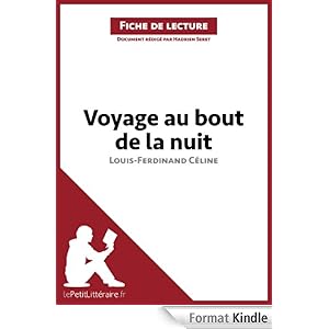 Fiche lecture voyage au bout de la nuit