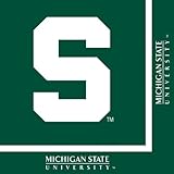 Creative Converting Michigan State Spartans Luncheon Napkins (20 Count)