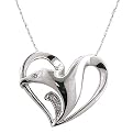 Sterling Silver Heart Pendant Necklace