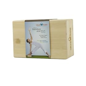 Natural Fitness Bamboo Yoga Block (4