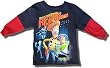 Toy Story Buzz and Woody "Action Heroes" Long Sleeve Drop Sleeve T-shirt