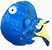 Disney Finding Nemo Travel Buddy Dory Pillow Plush