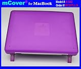 Purple mCover® Hard Shell Cover Case for Unibody White MacBook 13-inch (Model No. A1342, Order # MC207LL/A, released after Oct. 20, 2009)