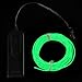Onite 16.4ft Green Neon Light El Wire Kit with Battery Pack Controller for Parties, Halloween, Automotive, Advertisement Decoration