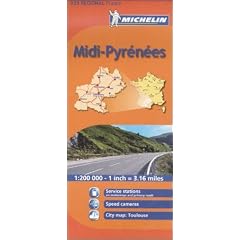 Midi-Pyr�n�es (Michelin Regional Maps)