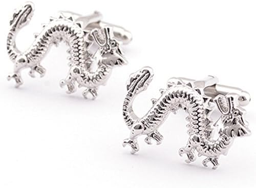 HEBEW Dragon Cufflinks men's Cuff Links Shirt Cuff nail cuff-link(ABE34)