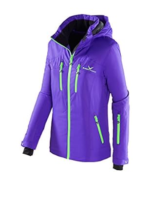 Black Crevice Chaqueta de Esquí (Morado / Verde)