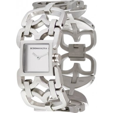 BCBGMAXAZRIA Women's BG8216 Releve' Silver-Tone Stainless Steel Watch