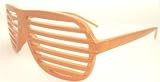 Kitchen & Housewares : Gold Shutter Shades