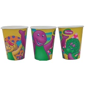 Barney Cups - 8 Count (9 oz.) by Barney