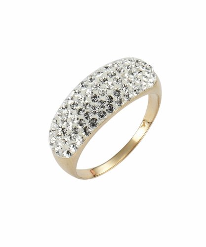 Evoke - Gold\'n\'Ice Damenring Gr&ouml;&szlig;e: 58 375 Gelbgold 269370001-058 Preisvergleich