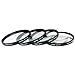 52mm Close-Up Filter Set (+1, +2, +4 and +10 Diopters) Magnificatoin Kit For Nikon DF, D90, D3000, D3100, D3200, D3300, D5000, D5100, D5200, D5300, D5500, D7000, D7100, D300, D300s, D600, D610, D700, D750, D800, D810 Digital SLR Cameras Which Has Any Of These Nikon Lenses 24mm f/2.8, 35mm f/1.4 AIS, 35mm f/1.8G, 35mm f/2D, 40mm f/2.8G, 50mm f/1.8, 50mm f/1.2, 50mm f/1.4, 55mm f/2.8, 85mm f/3.5G, 105mm f/2.8, 200mm f/2G, 18-55mm, 200-400mm, 55-200mm