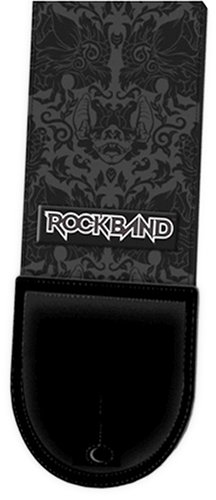 Rock Band Guitar Strap Gothic Design