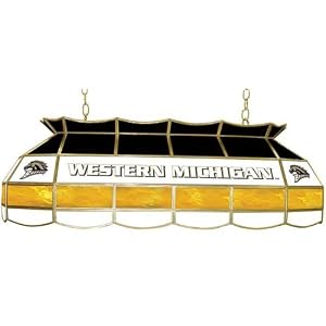 Trademark Western Michigan University Stained Glass 40 In Tiffany Lamp
