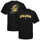 adidas Appalachian State Mountaineers Black Relentless T-shirt