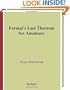 Fermat's Last Theorem for Amateurs
