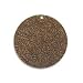 Vintaj Natural Brass Flat Disc With Embossed Swirls 25mm Round Pendant (1)