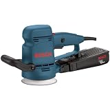 Bosch 3107DVS 3.3 Amp 5-Inch Random Orbit Sander/Polisher with Dust Canister