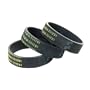 Kirby Vacuum Cleaner Belts 301291-3 (3 pack) fits all Generation series models G3, G4, G5, G6, G7, Ultimate G, and Diamond Edition