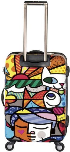 Heys USA Luggage Britto Garden 26 Inch Hardside Spinner, Garden, 26 Inch