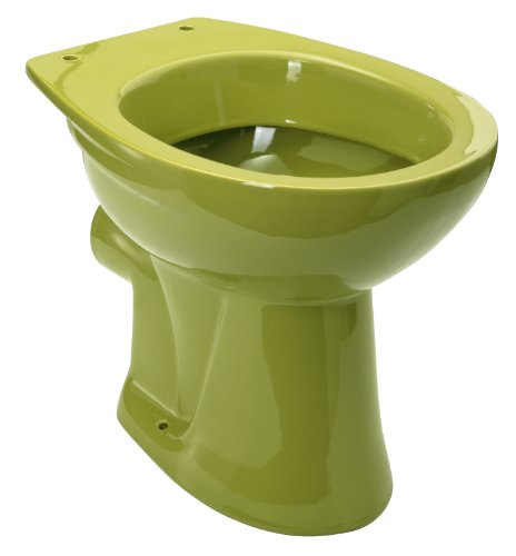 WC Stand-Tiefspüler universal moosgrün