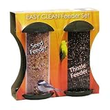 Easy Clean Seed & Thistle Feeder Set