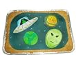 Alien Cookie Cake