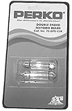 Perko 0071DP0CLR 12V-10W Festoon Bulb 2/CD