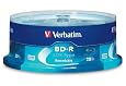 Verbatim 97090 25 GB 2x Blu-ray Single-Layer Recordable Disc BD-R LTH (Low to High), 20-Disc Spindle