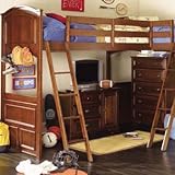 Lea Kids Deer Run Loft Bed with Bi-Loft Extension