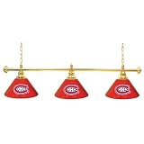 NHL Montreal Canadiens 60 Inch three-shade billiard Lamp