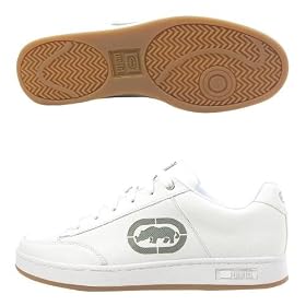 Ecko Pratique White Mens Athletic Inspired Shoes - 24161-WHT by Marc Ecko