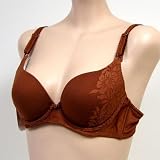 Venus $53 Coffee Brown Convertible Bra #2397 sz 36A