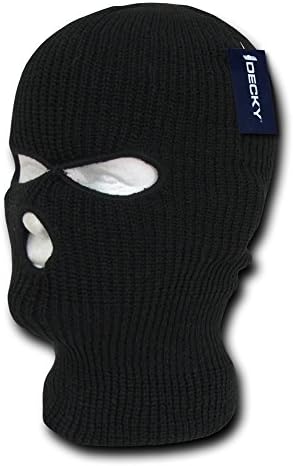 DECKY Face Mask 3 Holes Beanie