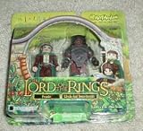 The Lord of the Rings: Frodo & Uruk-Hai Swordsman Mini Mates The Lord of the Rings: Frodo & Uruk-Hai Swordsman Mini Mates