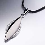 Leaf April Birthstone Pendant Cubic Zirconia