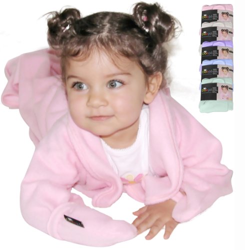 Doojo DOO-B-1001 - &Auml;rmeldecke mit Handschuhen, Babys, Innocent Mint