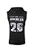 Greatrees Men's Fleece Plain Fit Hooded Sleeveless Vest