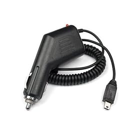 Premium Car Charger for Navigon GPS 2100 Portable + Free Stars Stripes Silicone Wristband