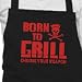Born to Grill - Choose Your Weapon - BBQ Apron - black - one size - The Perfect Gift for the BBQ King!