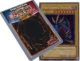 Yu Gi Oh : LOB-E000 Unlimited Edition Tri-Horned Dragon Secret Rare Card - ( Blue-Eyes White Dragon YuGiOh Single Card )